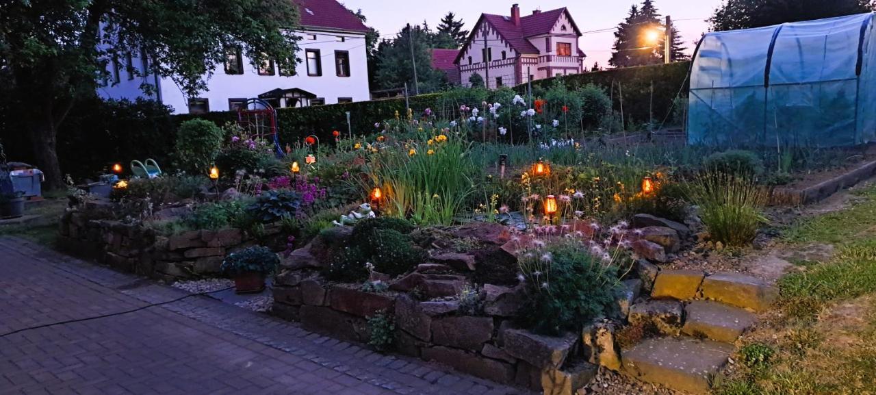 Ferienwohnung Am Viaduktweg Familie Roman Langenleuba-Niederhain Esterno foto